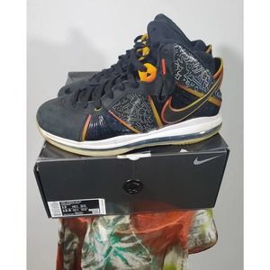 Nike Lebron VIII QS Tune Squad DB1732-001 Sneakers Size 12 Athletic Shoes